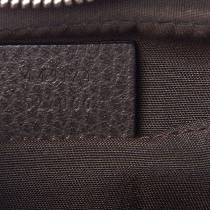 Gucci Monogram Belt Bag Dark Brown 9 of 9
