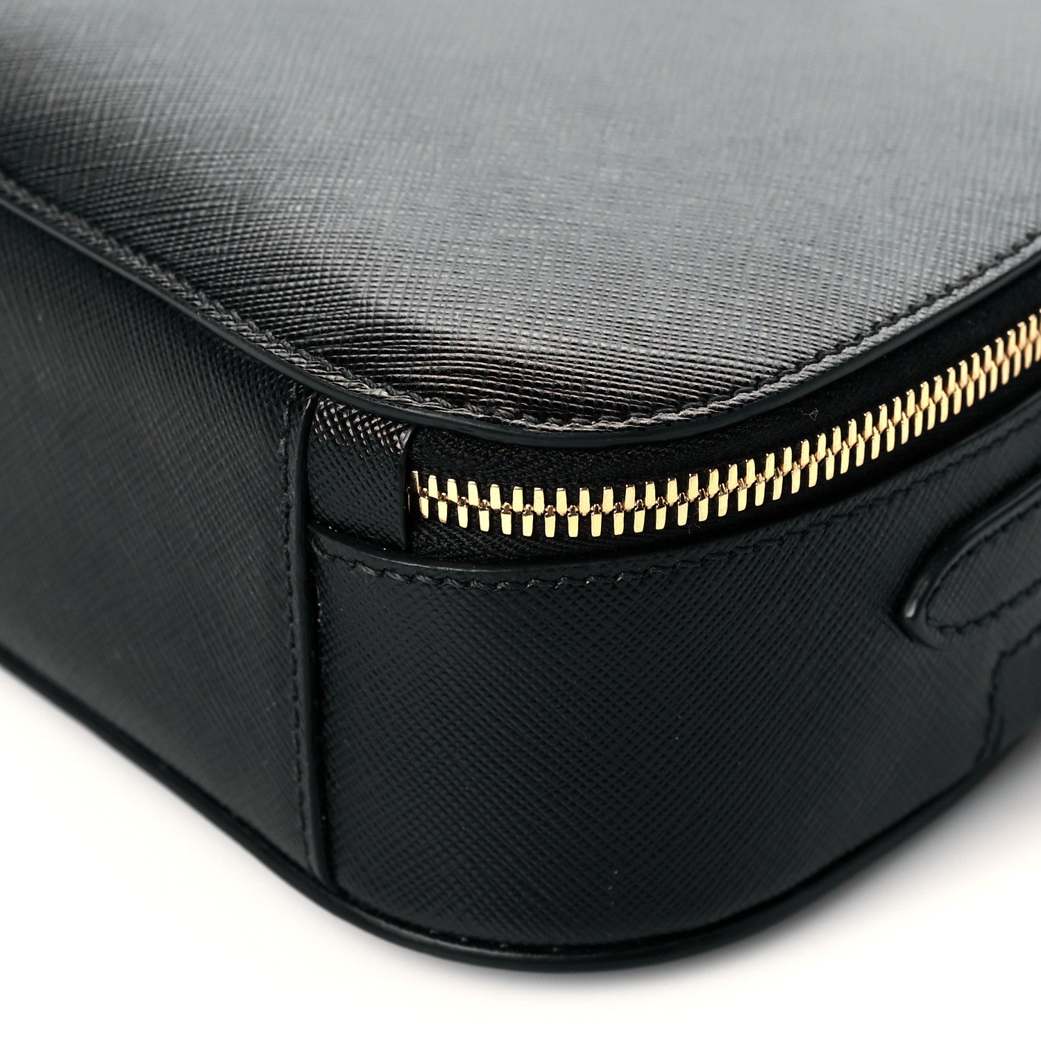 Prada Saffiano Lux Odette Crossbody Black 10 of 10