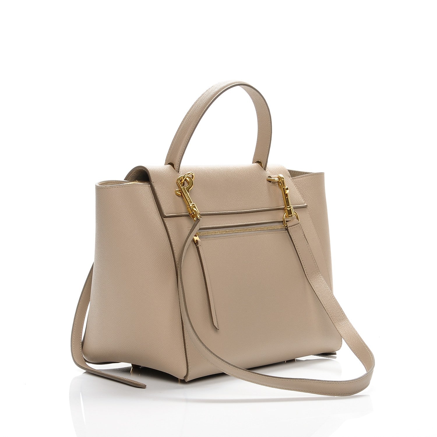 Celine Grained Calfskin Mini Belt Bag Light Taupe 3 of 8