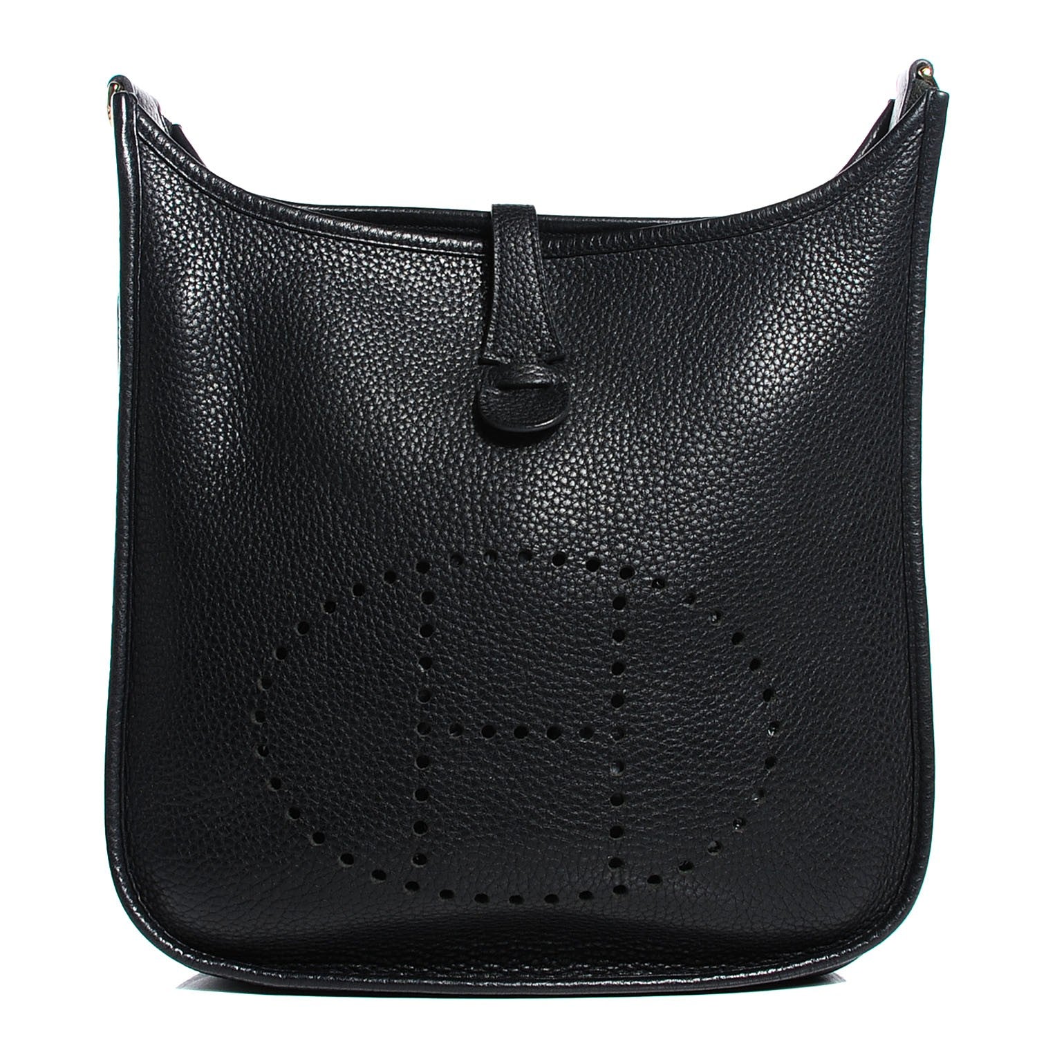 Hermes Taurillon Clemence Evelyne III PM Black 1 of 14