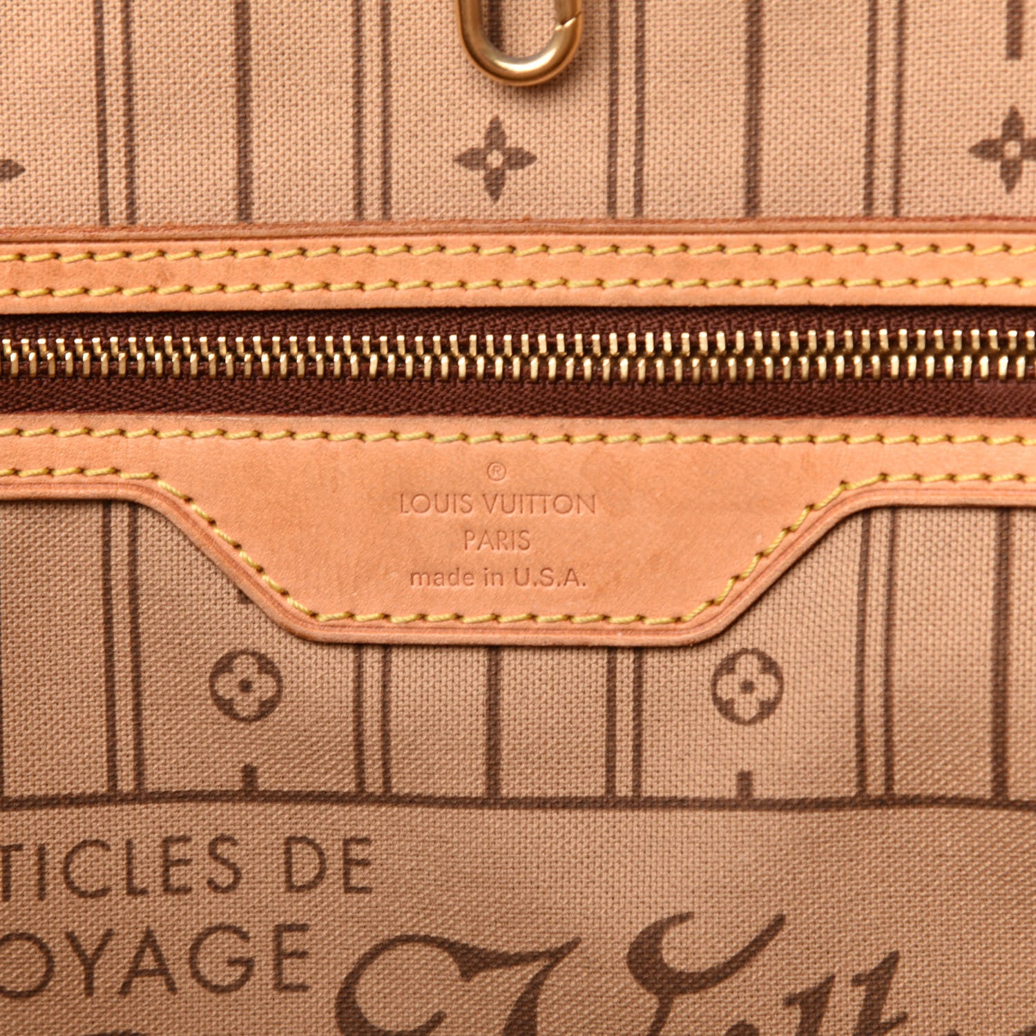 Louis Vuitton Monogram Neverfull MM 8 of 14