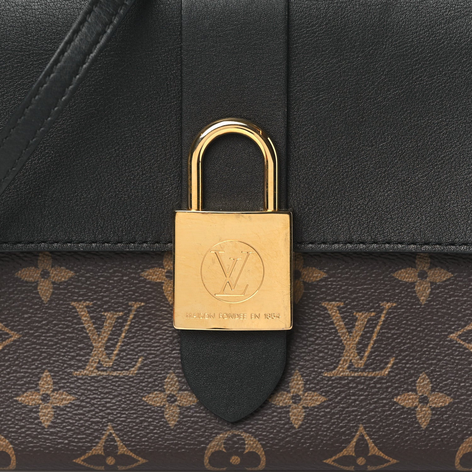 Louis Vuitton Monogram Locky BB Black 7 of 9