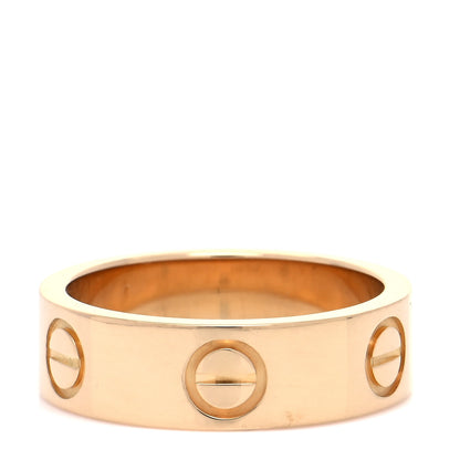 Cartier 18K Yellow Gold 5.5mm LOVE Ring 49 4.75 3 of 6
