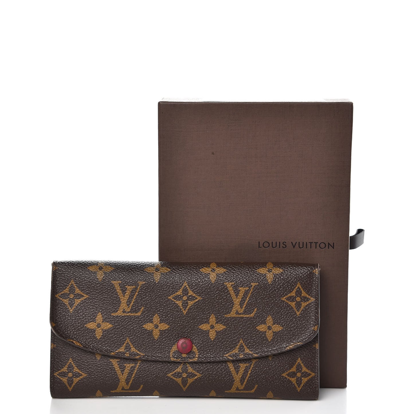 Monogram Emilie Wallet Fuchsia