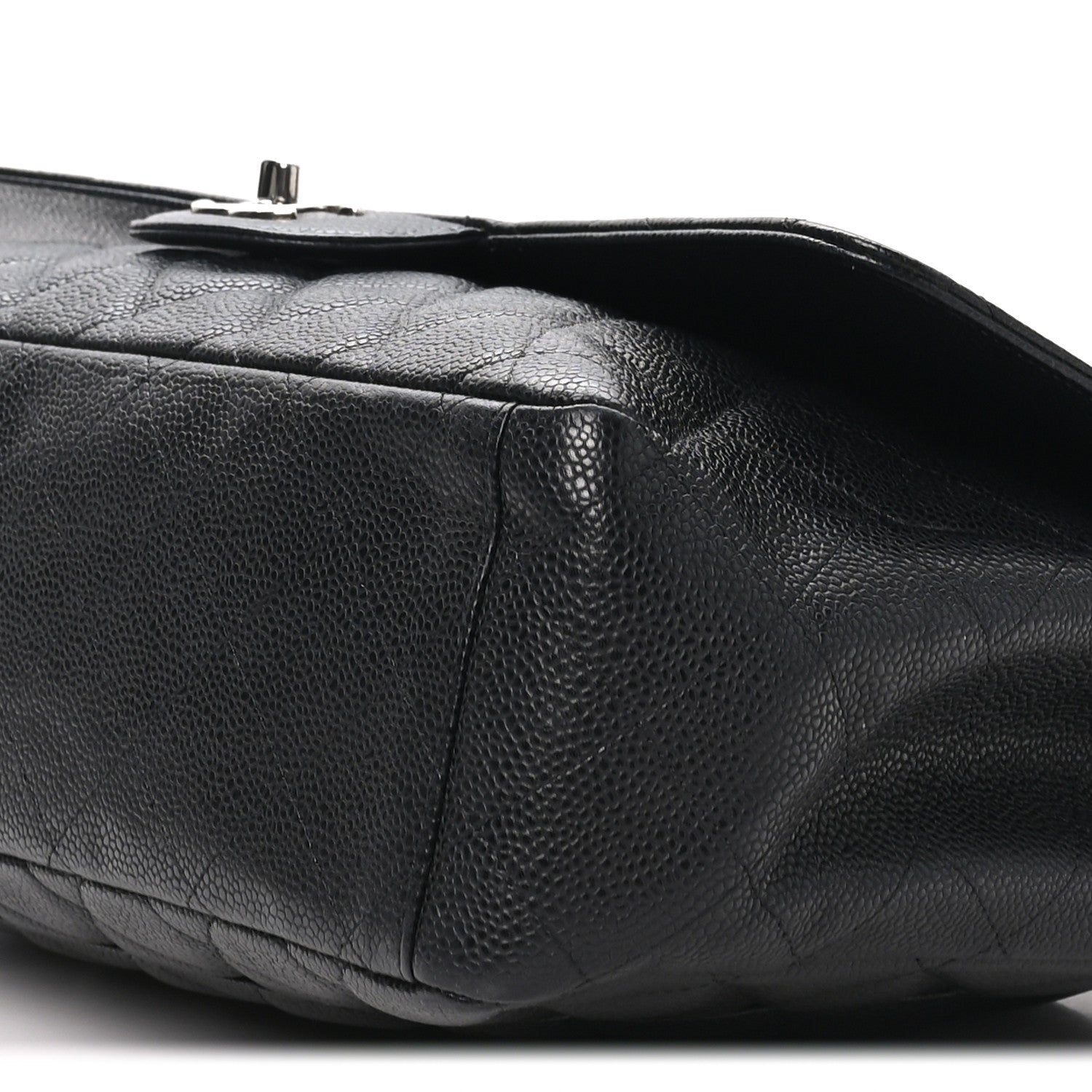Chanel Caviar Maxi Single Flap Black 10 of 10