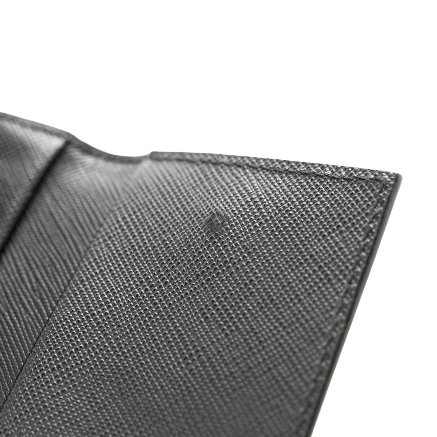 Saffiano 6 Key Holder Black