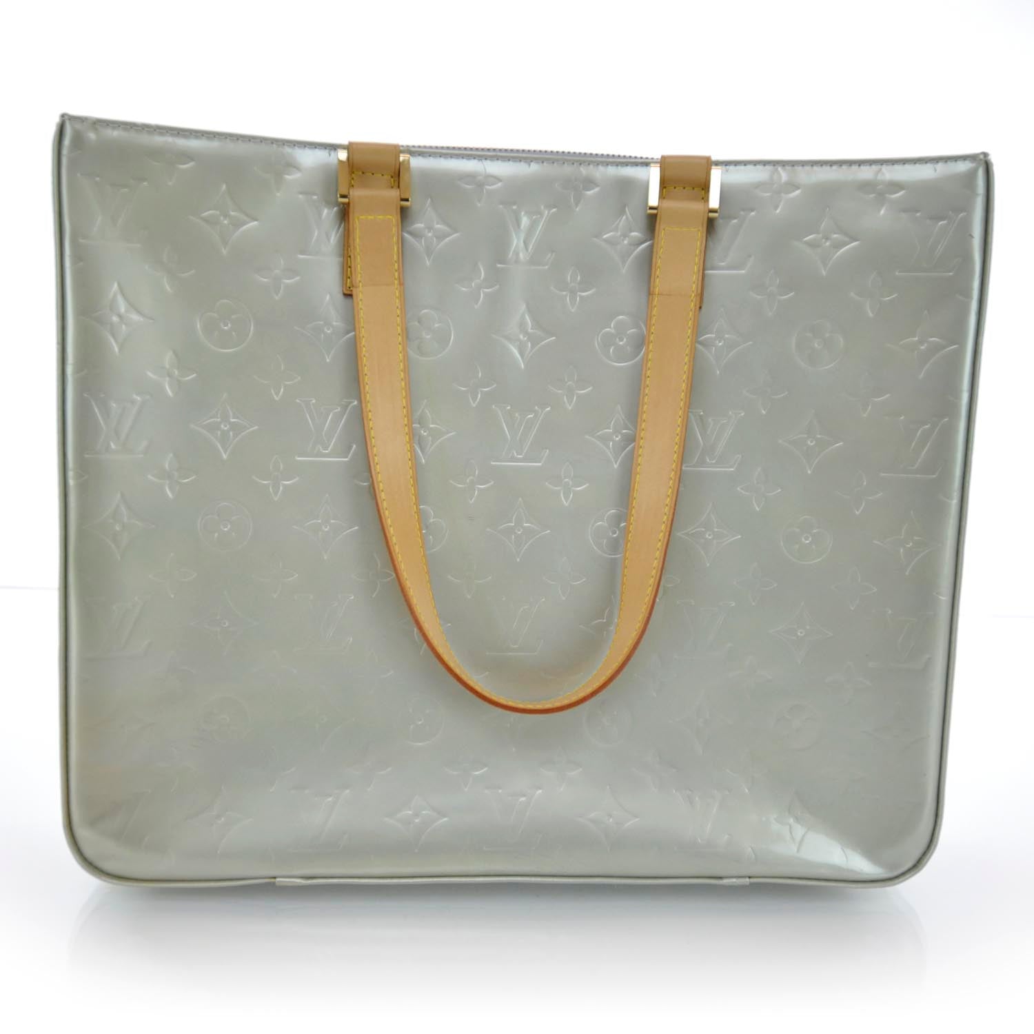 Louis Vuitton Vernis Columbus Silver 1 of 10