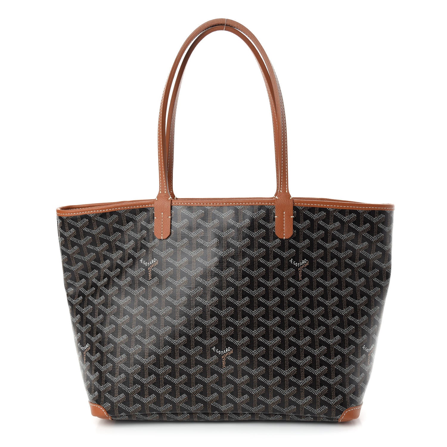 Goyard Goyardine Artois PM Black Gold 1 of 9
