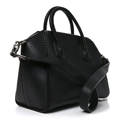 Givenchy Calfskin Braid Small Antigona Black 4 of 19