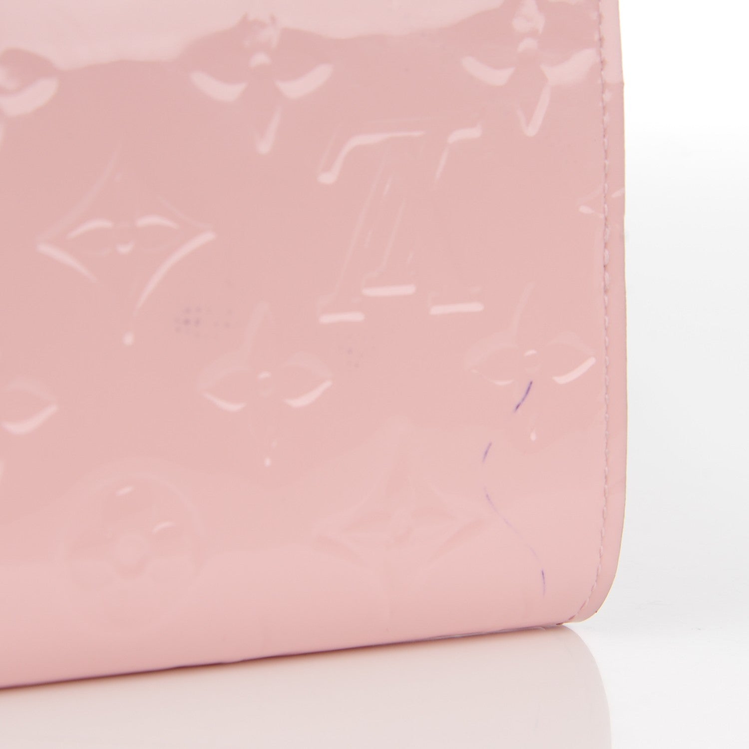 Louis Vuitton Vernis Sarah Compact Wallet Rose Ballerine 8 of 8