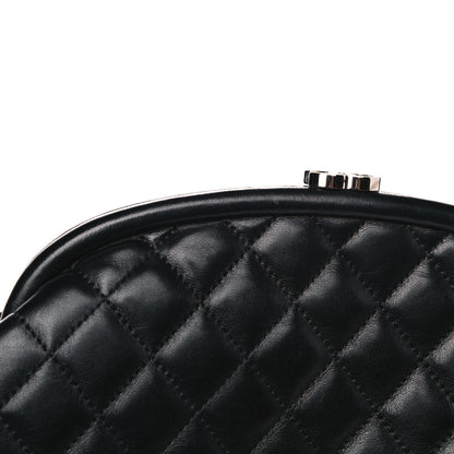 Chanel Lambskin Quilted Timeless Clutch Black 11 of 14