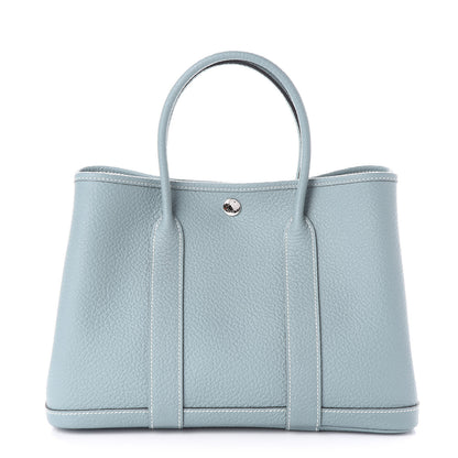 Hermes Negonda Garden Party 30 TPM Bleu Lin 1 of 11