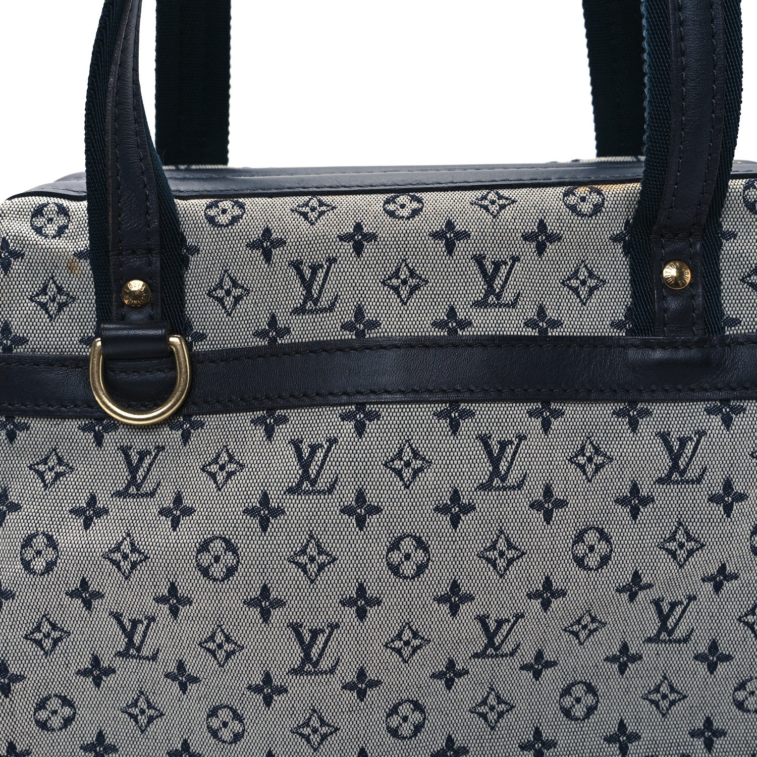 Louis Vuitton Mini Monogram Josephine PM Blue 7 of 11