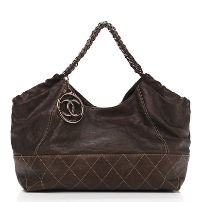 Chanel Metallic Calfskin Baby Coco Cabas Bronze 1 of 11