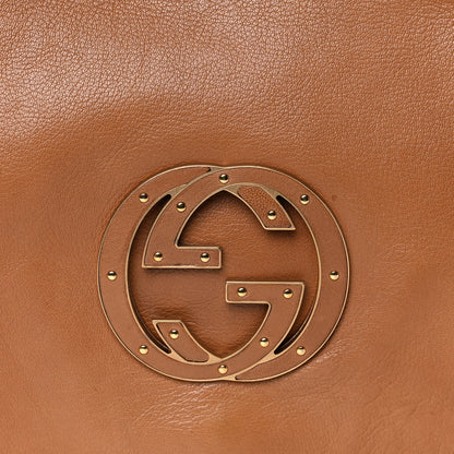 Gucci Calfskin Blondie Medium Shoulder Flap Bag Brown 8 of 11