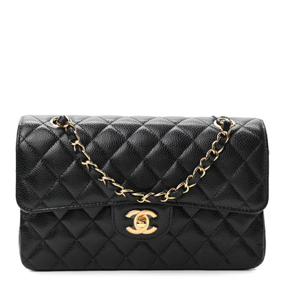 Chanel Caviar Quilted Small Double Flap Black 1 of 9