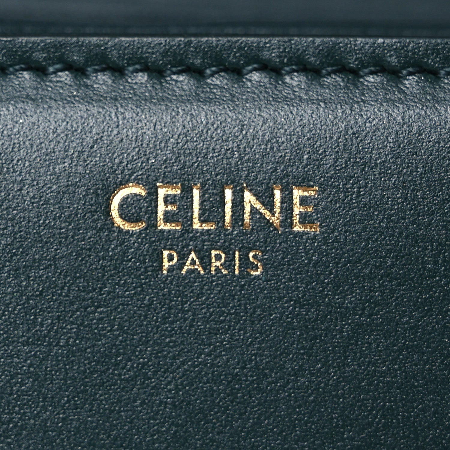 Celine Shiny Calfskin Medium Triomphe Amazone 8 of 18