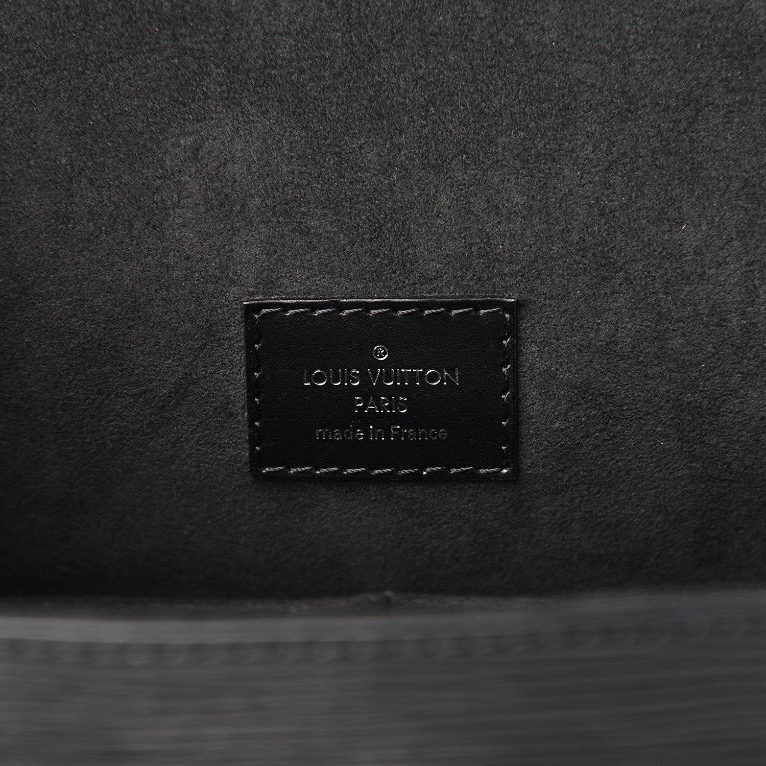 Louis Vuitton Epi Cluny BB Black 5 of 8