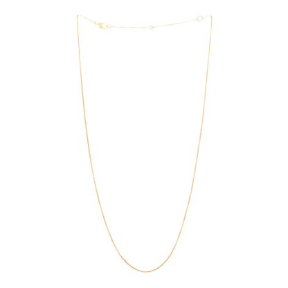 David Yurman 18K Yellow Gold 1mm Box Chain Necklace 18" 3 of 5
