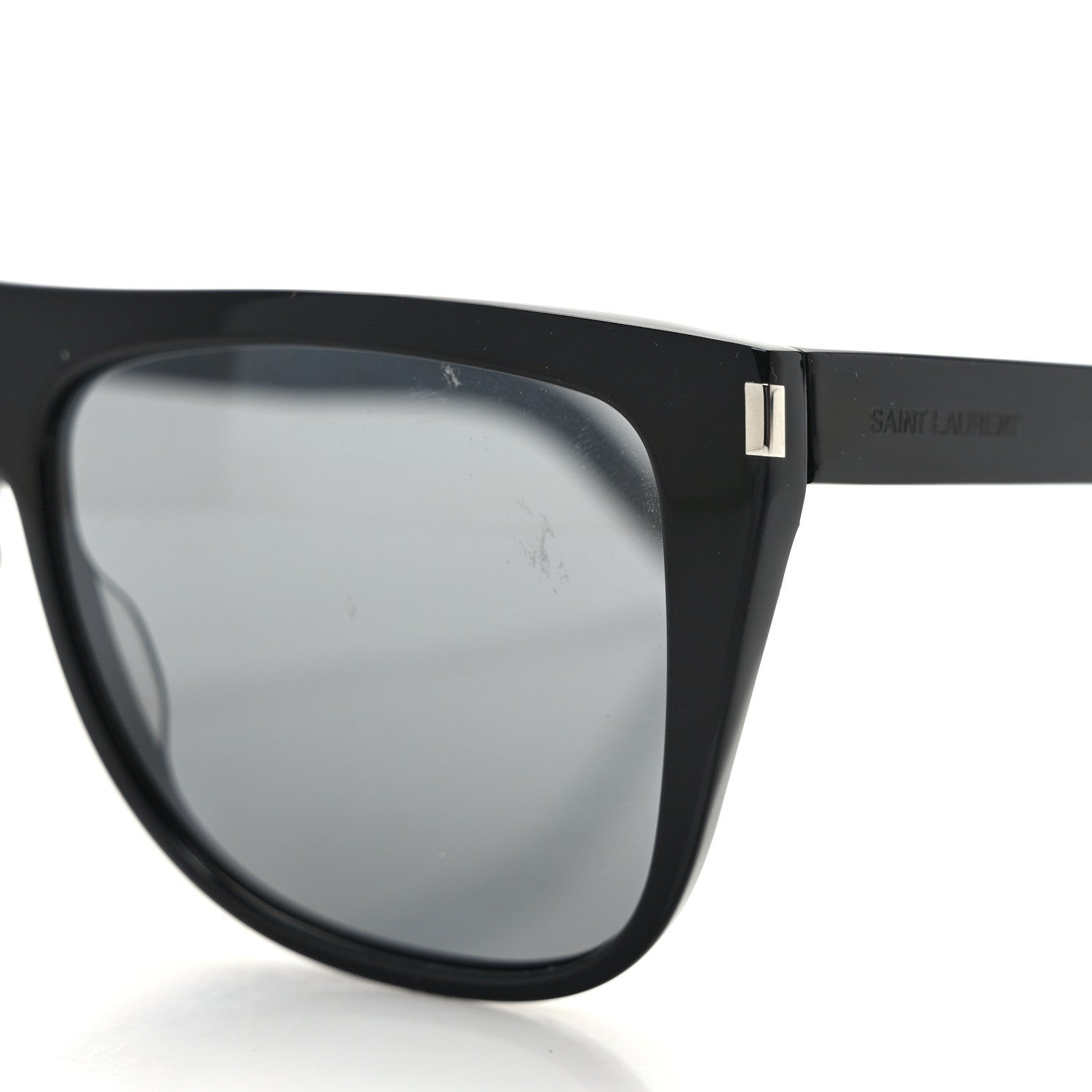 Saint Laurent Acetate SL1 Sunglasses Black Black 8 of 8
