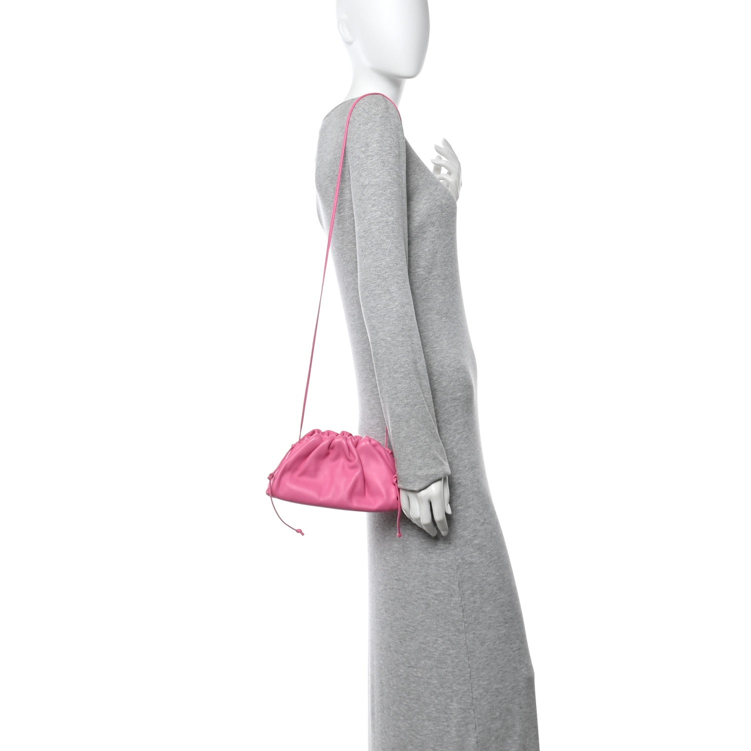 Bottega Veneta Butter Calfskin The Mini Pouch Pink 2 of 12