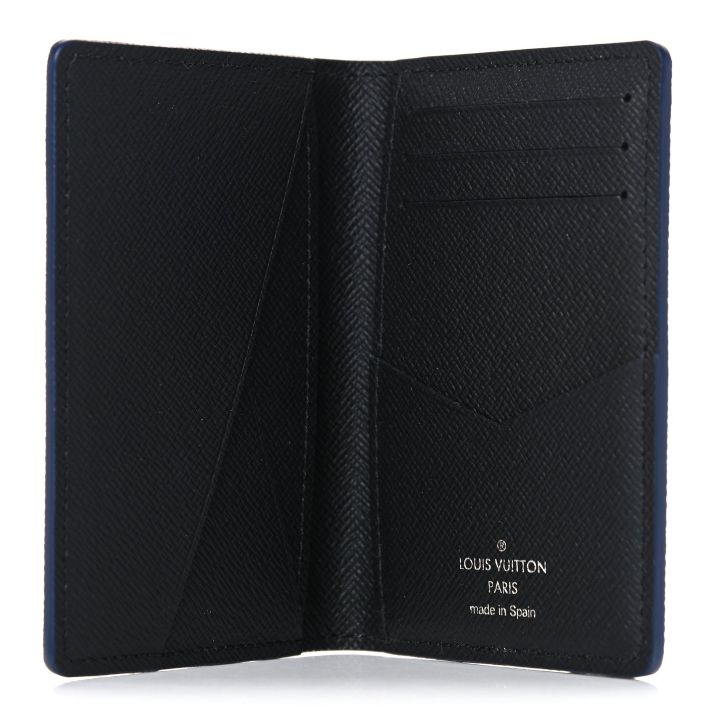 Damier Salt Pocket Organizer Ocean Blue