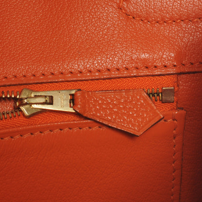 Hermes Togo Birkin 30 Orange 8 of 10