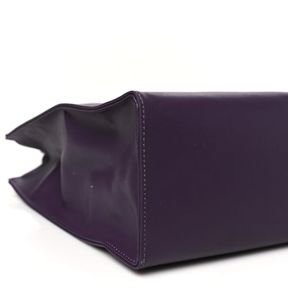Telfar Vegan Leather Medium Shopping Bag Eggplant 9 of 13