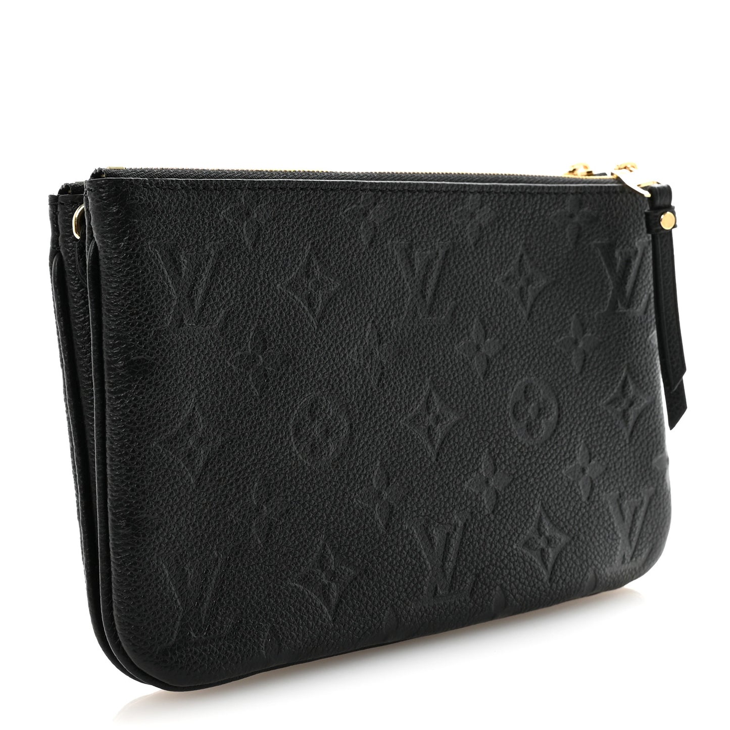 Empreinte Double Zip Pochette Black