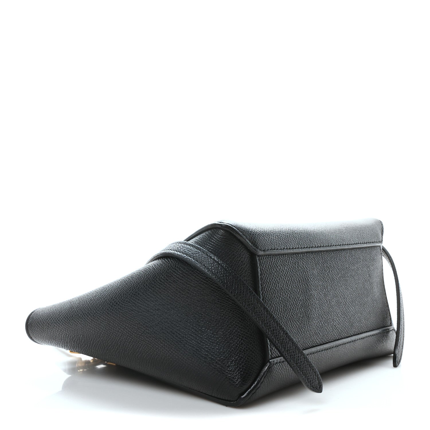 Celine Grained Calfskin Nano Belt Bag Black 4 of 9