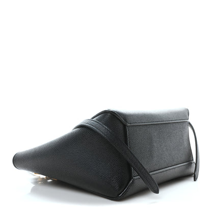 Celine Grained Calfskin Nano Belt Bag Black 4 of 9