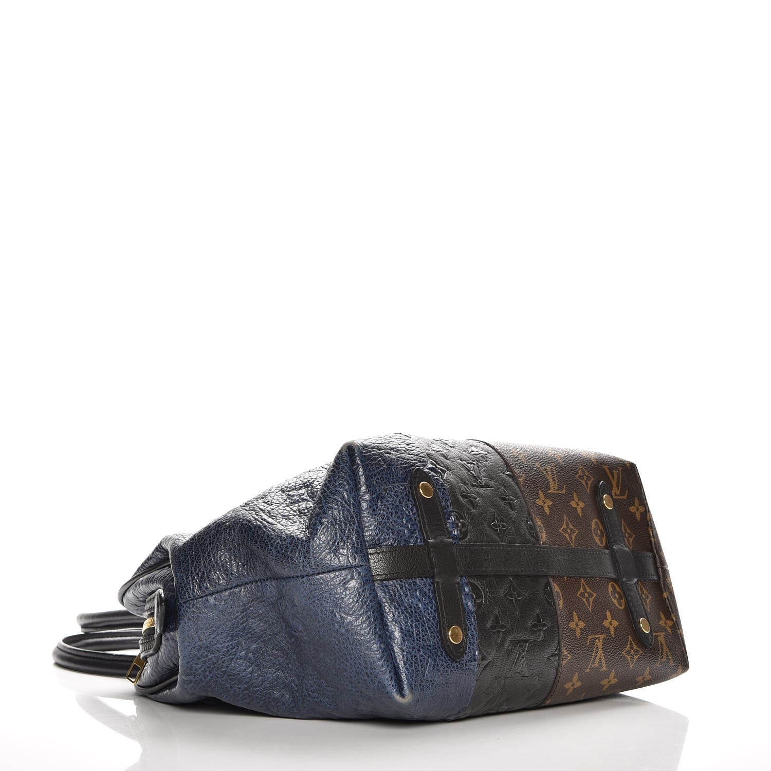 Louis Vuitton Monogram Stripes Medium Bag Marine 4 of 15