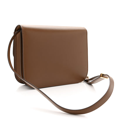 Celine Box Calfskin Medium Classic Box Flap Bag Camel 3 of 13