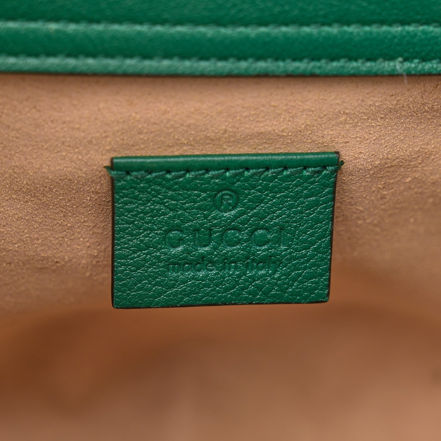 Gucci Wonka Grain Calfskin Mini Diana Tote Bag Green Yellow Fluo 6 of 11
