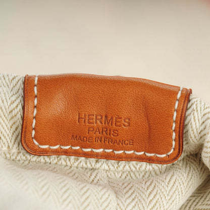 Hermes Canvas Barenia Fourbi 25 MM Pouch Naturel Fauve 8 of 8