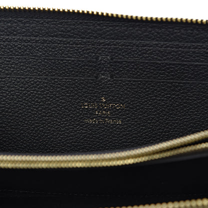 Louis Vuitton Empreinte Clemence Wallet Black 6 of 6