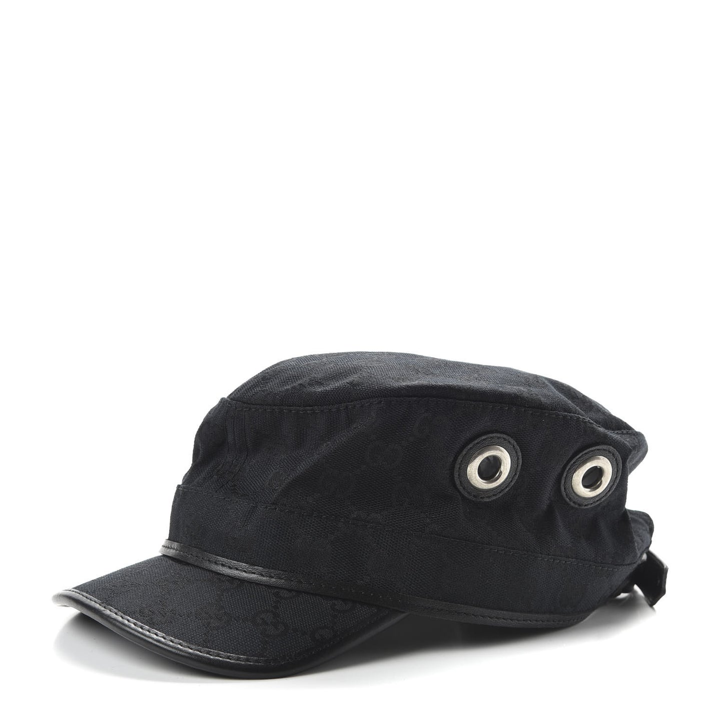 Monogram Canvas Military Hat XXL Black
