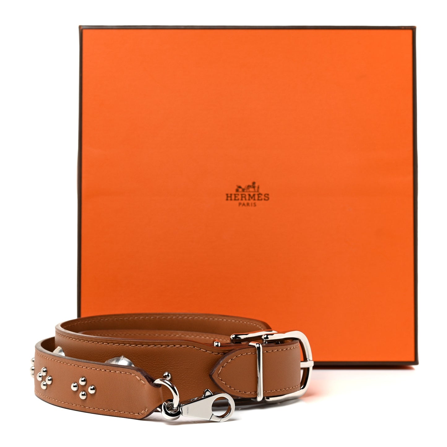 Swift Studded Carnaby Losange Shoulder Strap Gold