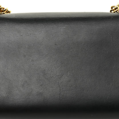 Louis Vuitton Calfskin Chain Louise MM Black 16 of 18