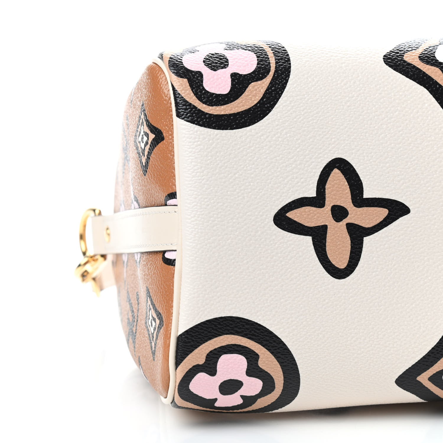 Louis Vuitton Monogram Giant Wild At Heart Speedy Bandouliere 25 Creme 7 of 8