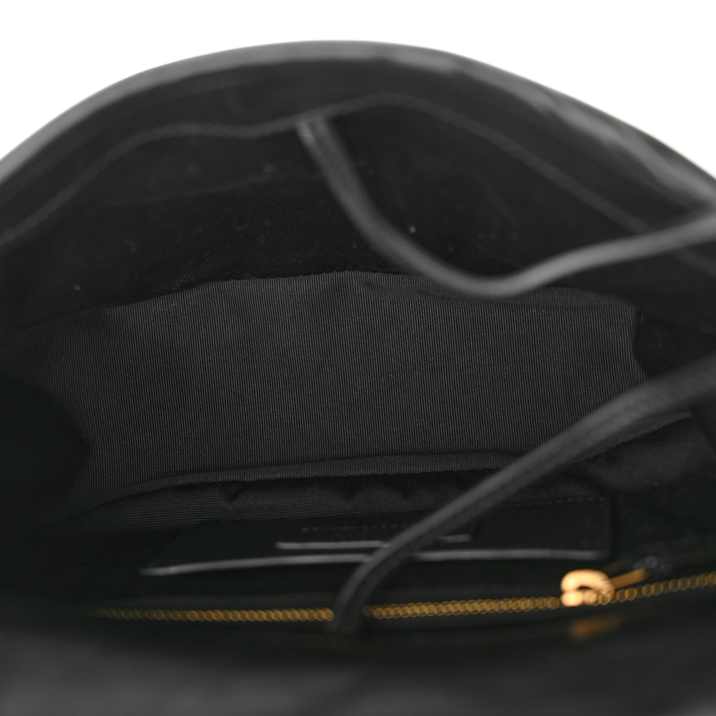 Lambskin Matelasse Monogram Small Jamie 4.3 Black