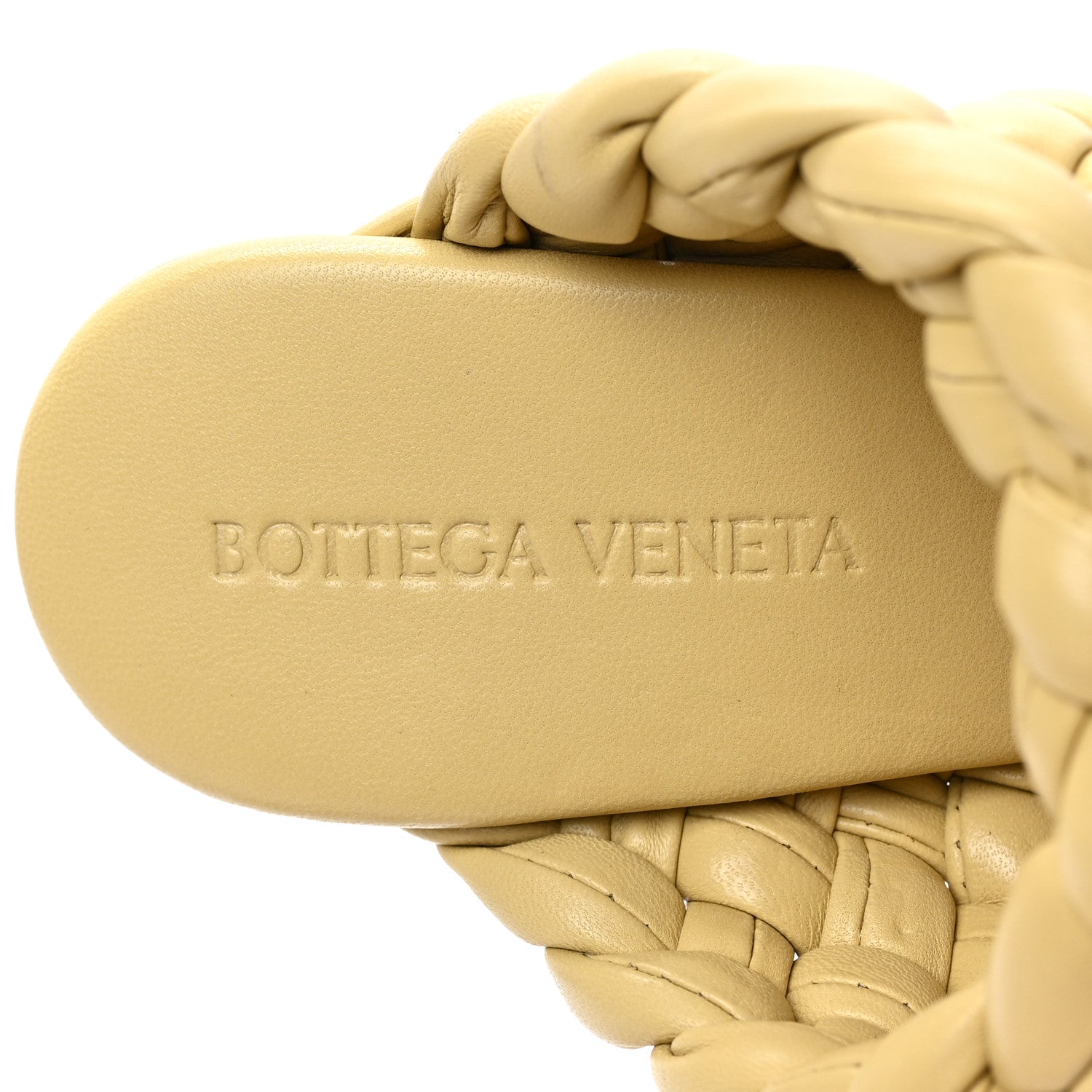 Bottega Veneta Nappa Twisted Padded Intrecciato Curve Slide Sandals 37 Tapioca 13 of 16