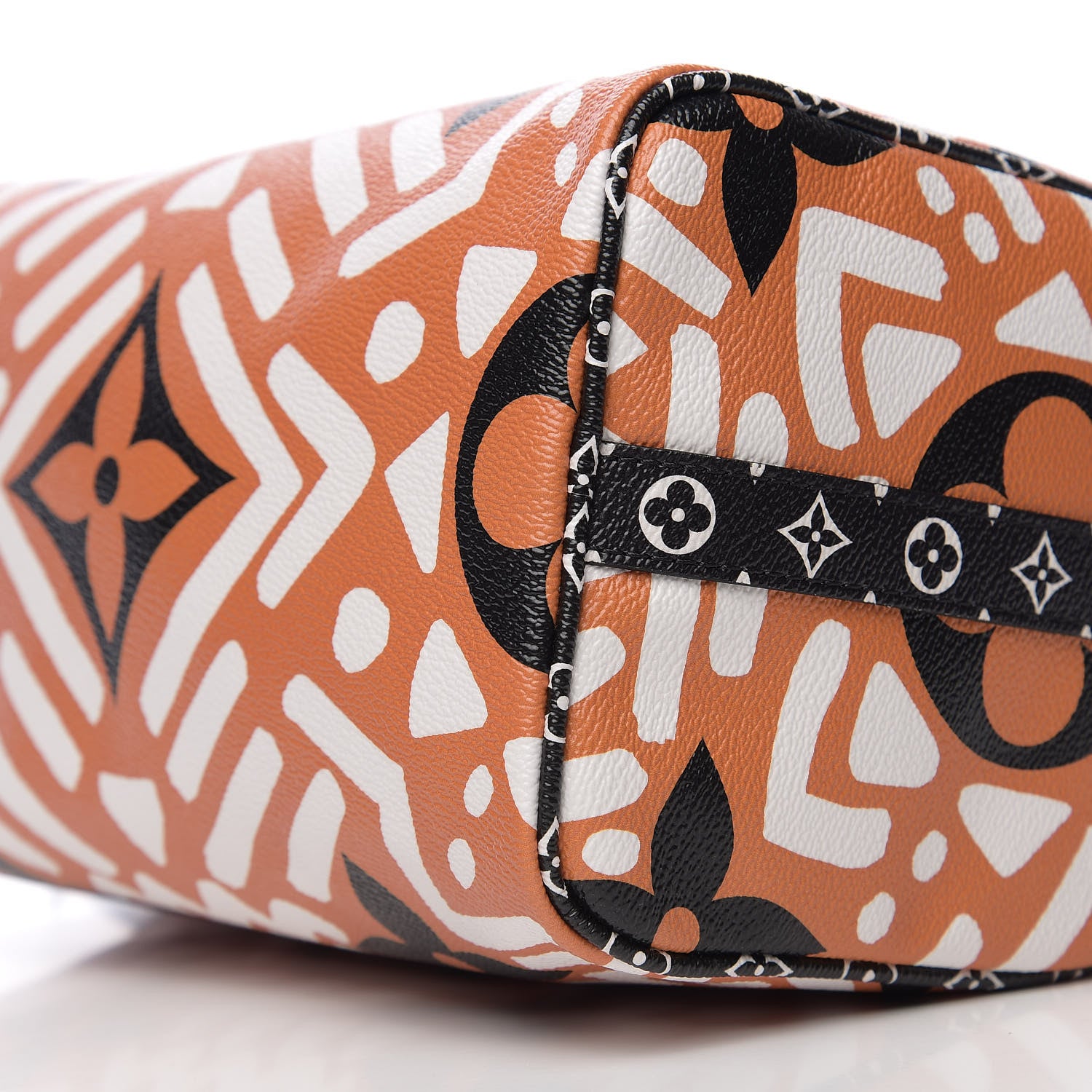 Louis Vuitton Monogram Giant Crafty Speedy Bandouliere 25 Creme Caramel 7 of 8