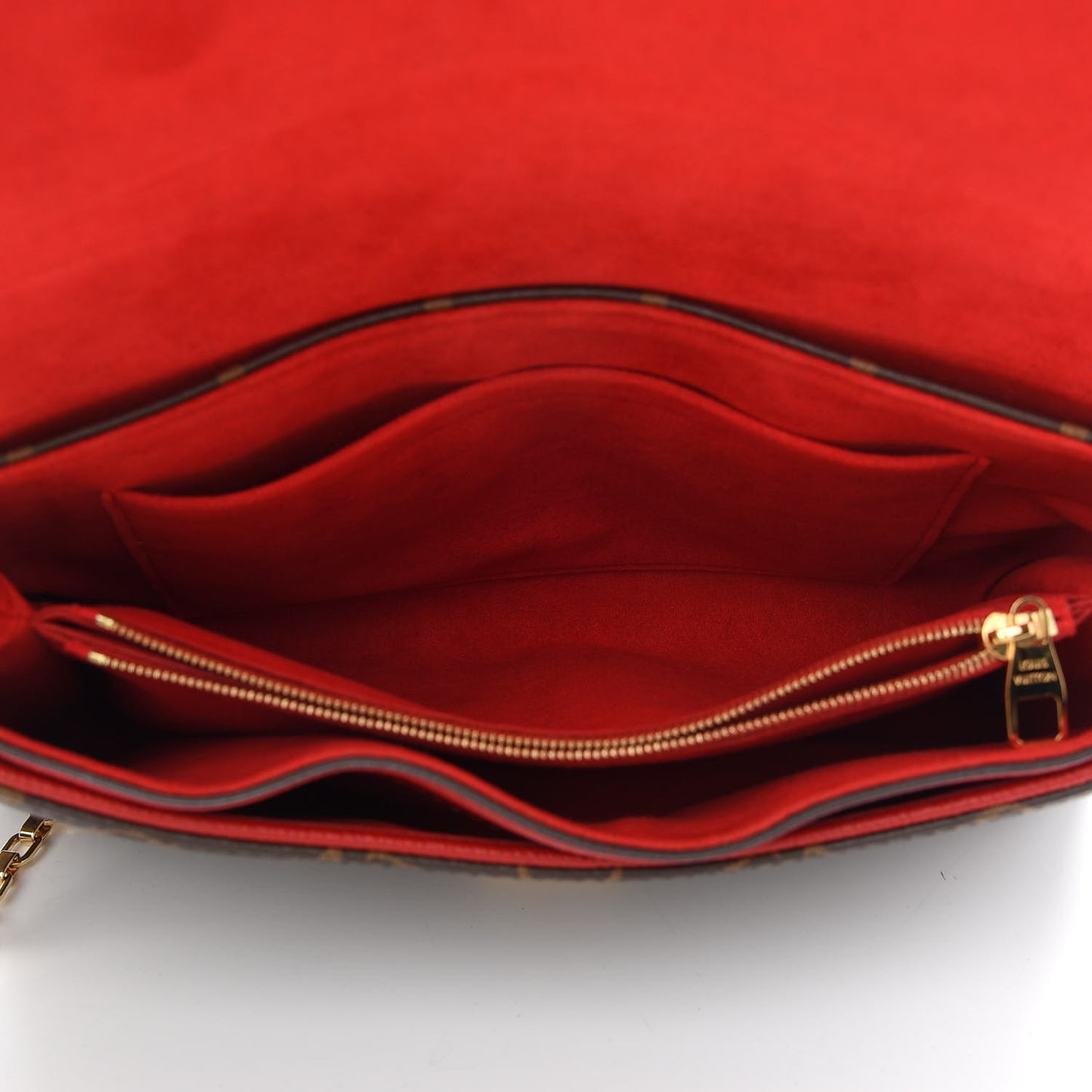 Monogram Pallas Chain Cherry