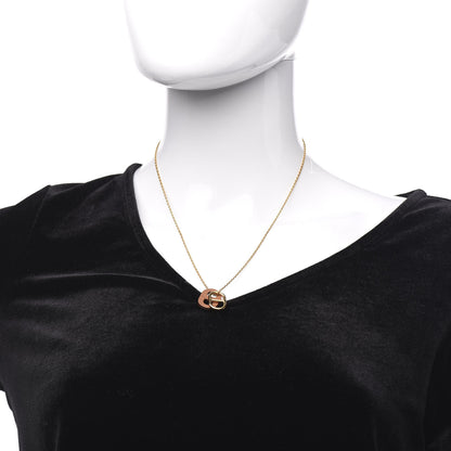 Hermes Swift O'Maillon Pendant Necklace Gold 2 of 4