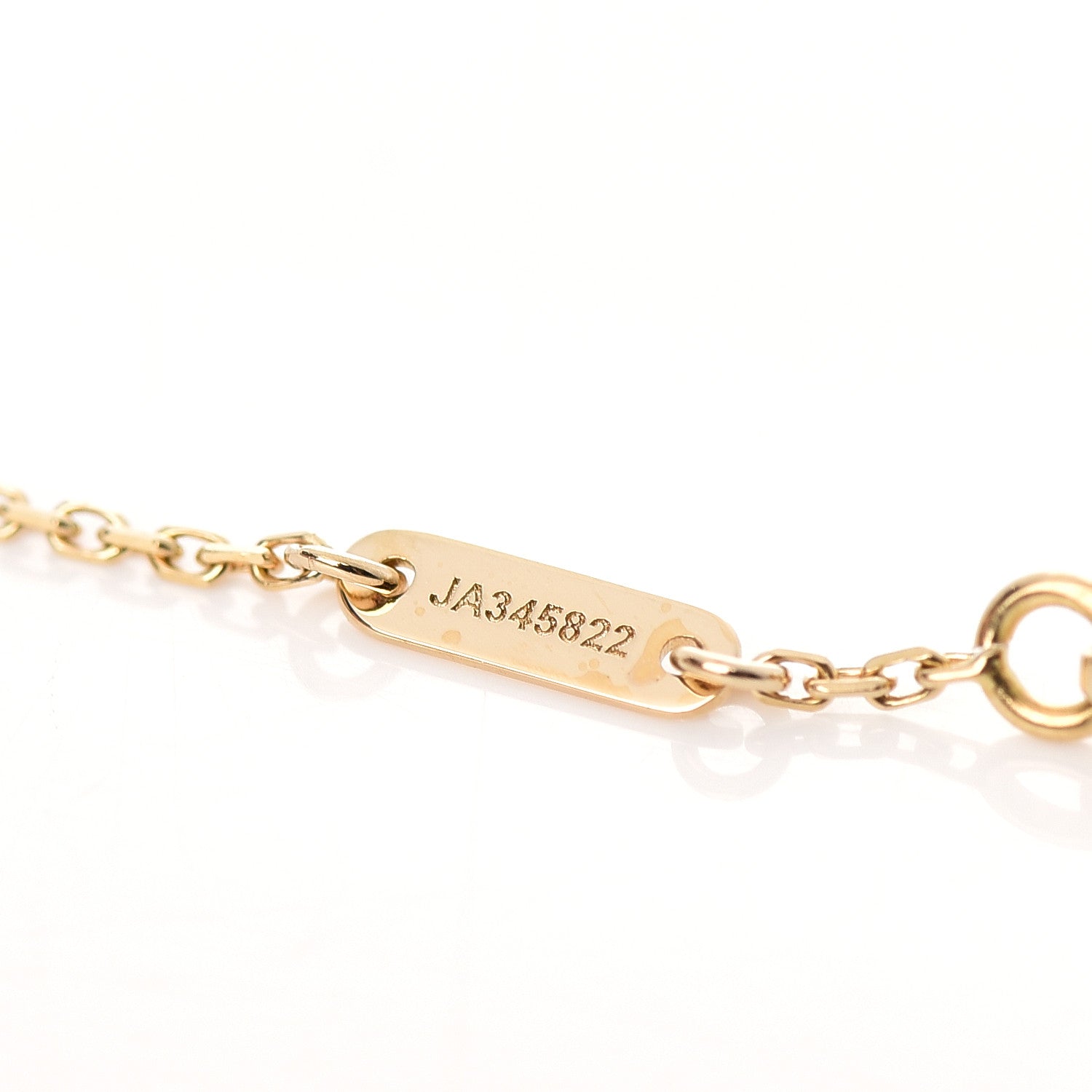 Van Cleef & Arpels 18K Yellow Gold Mother of Pearl Sweet Alhambra Bracelet 5 of 7