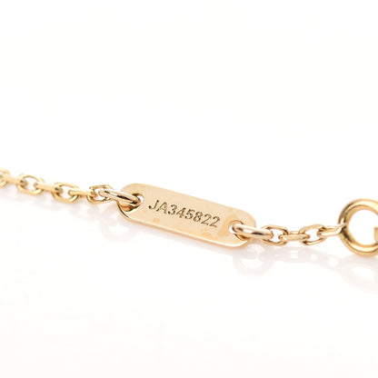 Van Cleef & Arpels 18K Yellow Gold Mother of Pearl Sweet Alhambra Bracelet 5 of 7