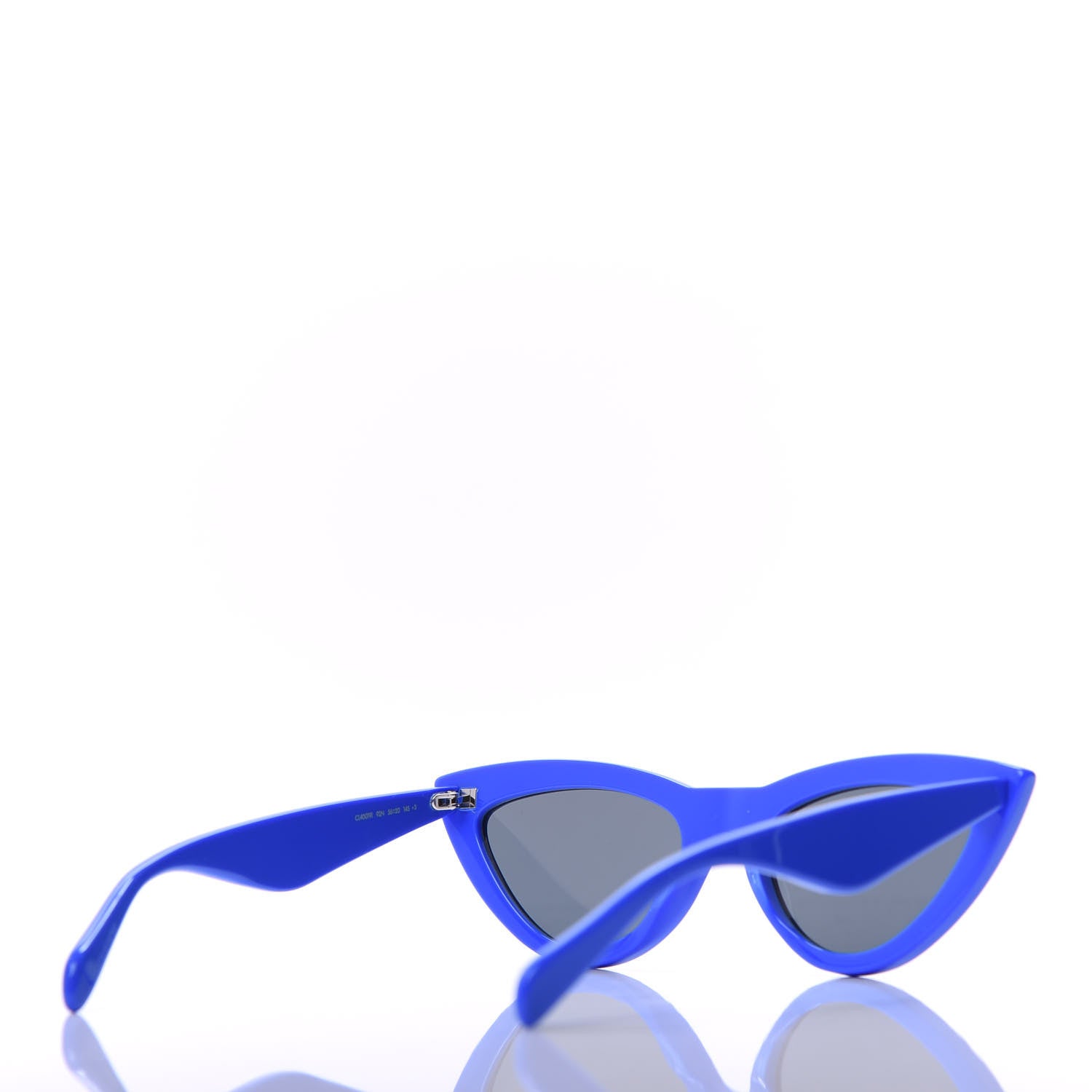 Celine Acetate Cat Eye Sunglasses CL40019I Blue 4 of 7