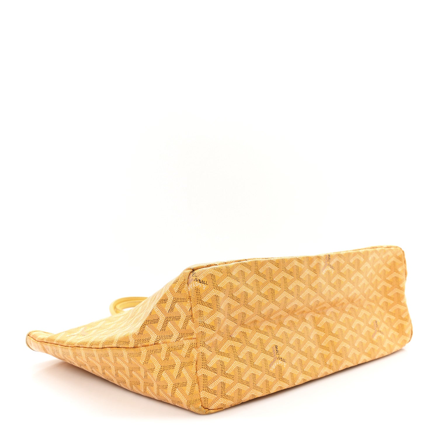 Goyard Goyardine Saint Louis PM Yellow 4 of 12