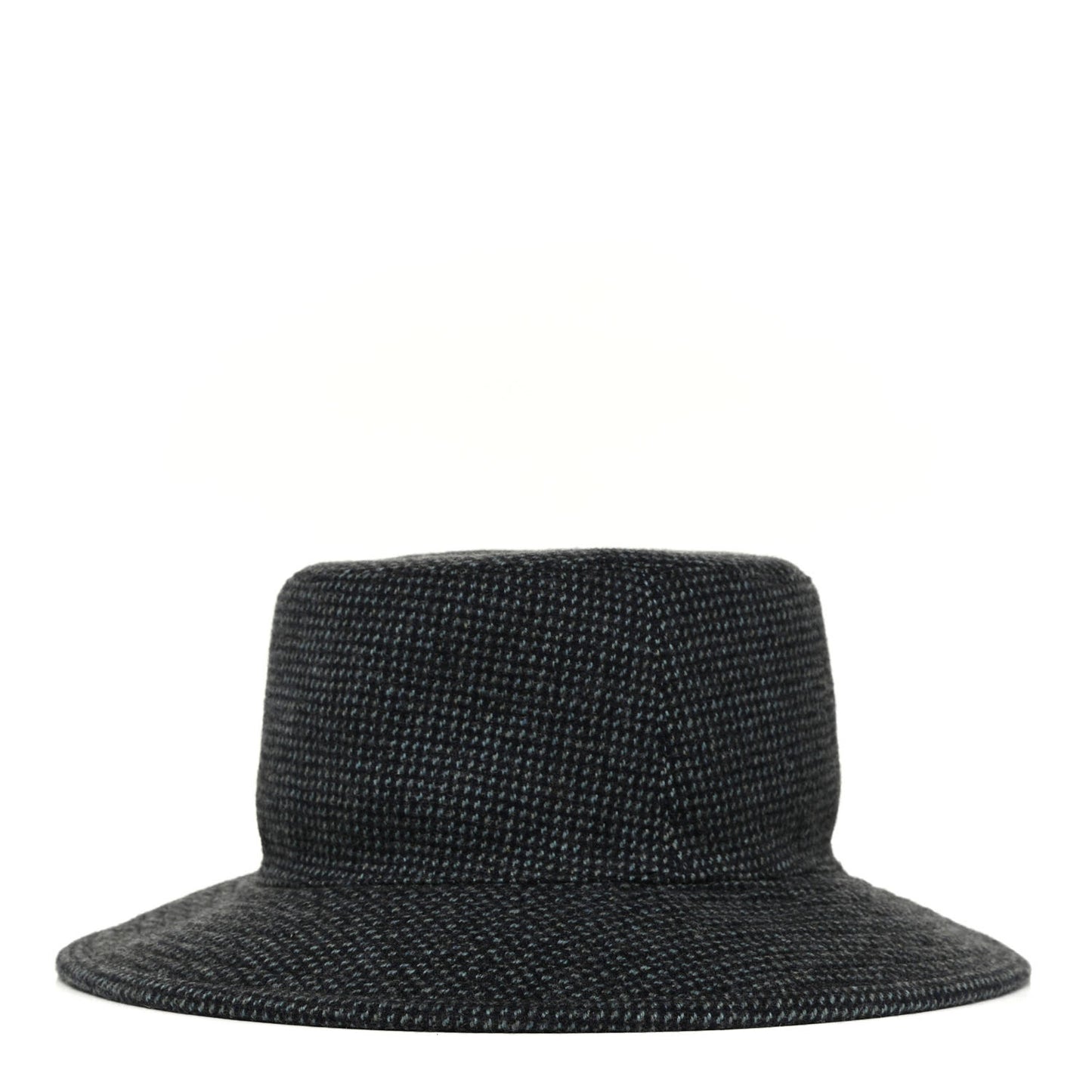 Wool Cashmere Flannel Plaid Colorado Hat 57 Bleu Payne